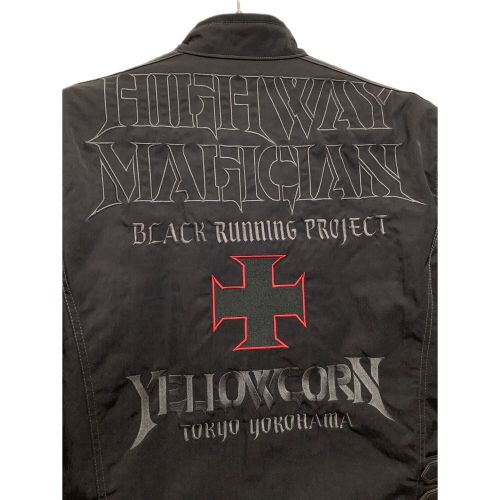 YELLOW CORN (イエローコーン) プロテクタージャケット メンズ SIZE L ブラック YB-9305