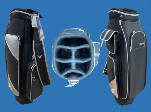 Callaway (キャロウェイ) ゴルフクラブ&キャディバッグセット メーカー保証付き 2024 REVAパッケージセット（ウィメンズ） フレックス【L】 ブラック 9本セット 純正グリップ良好