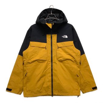 THE NORTH FACE (ザ ノース フェイス) スノーボードウェア(ジャケット) メンズ SIZE M ブラック×オレンジ フォーバレルトリクライメイトジャケット NS62103