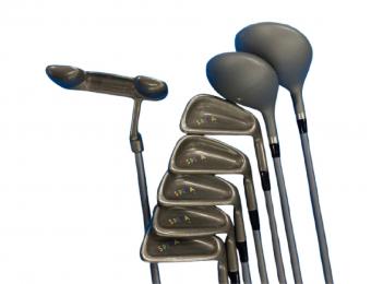 MIZUNO (ミズノ) レディスクラブセット 1,4W 5,7,9I P,SW PT SPICA 不明 オリジナルカーボン 8本セット 純正グリップ消耗