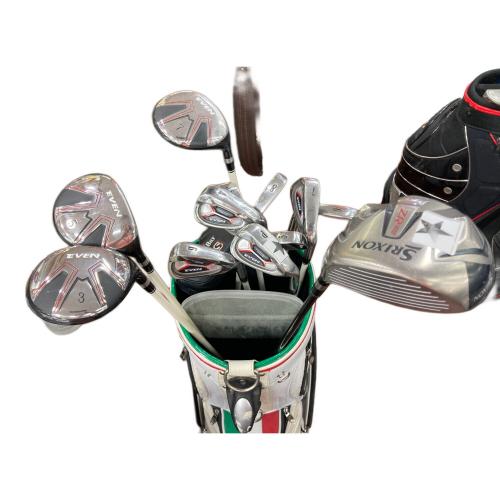 アメリカン倶楽部 クラブセット ドライバー：SRIXON/パター：Carbite ZG EVEN フレックス【S】 VITAL THUNDER 13本セット（D/FW3本/I8本/PT） 純正グリップ消耗