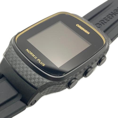 GREEN ON (グリーンオン) ゴルフ距離測定器 2022年 箱 充電用ケーブル 説明書付き WATCH NORMⅡ PLUS