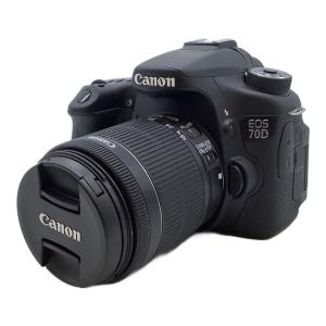 CANON (キャノン) デジタル一眼レフカメラ EOS 70D 広角ズームレンズキット レンズ: EF-S18-55mm F3.5-5.6 IS STM