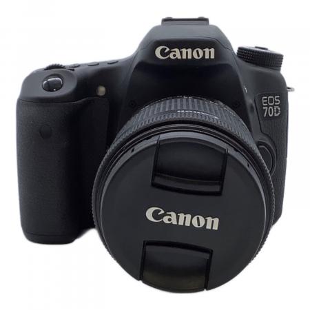 CANON (キャノン) デジタル一眼レフカメラ EOS 70D 広角ズームレンズ