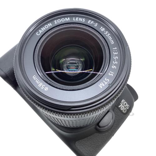Canon EOS 70D デジタル一眼レフカメラ＋ズームレンズ EOS 70D デジタル一眼レフカメラ [ボディ単体] CANON｜キヤノン 通販