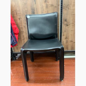 CASSINA 412CAB アームレスチェア ブラック