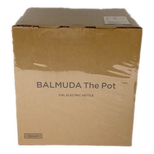 BALMUDA (バルミューダデザイン) 電気ケトル シルバー KPT01JP 0.6L 程度S(未使用品) 未使用品