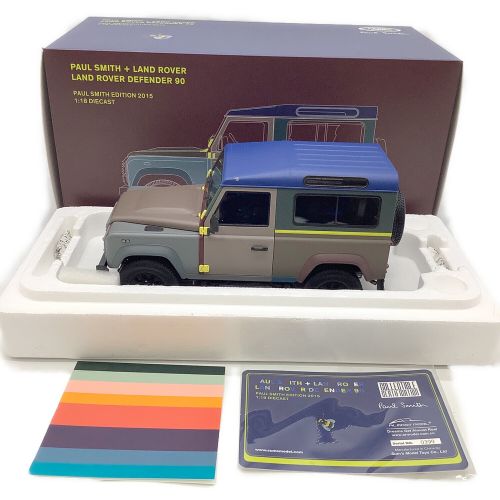 LAND ROVER (ランドローバー) モデルカー Paul Smith DEFENDER90