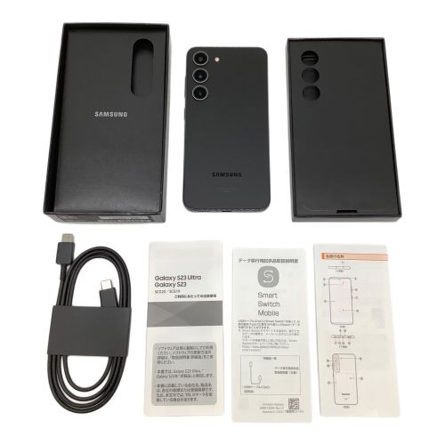 SAMSUNG Galaxy S23 箱・充電ケーブル付 SCG19 サインアウト確認済