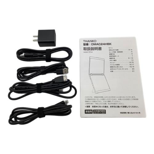 THANKO (サンコー) デュアルディスプレイポータブルモニター DMAC24HBK 14インチ IPS方式 WUXGA(1920x1200) ノングレア(非光沢) -