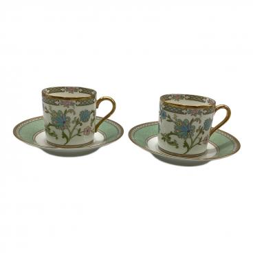 Noritake (ノリタケ) プレート オールドノリタケ 1940年代 4Pセット