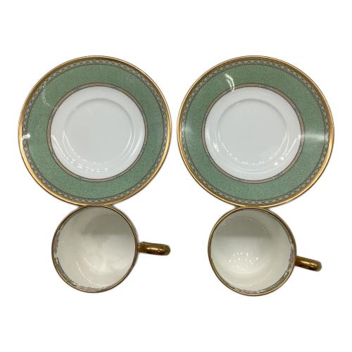 ノリタケ　ヨシノ　カップ&ソーサー2客とスクエアプレート1枚 ノリタケ ヨシノ カップ&ソーサー2客とスクエアプレート1枚