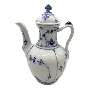 ROYAL COPENHAGEN (ロイヤル・コペンハーゲン) ティーポット スクラッチ有 ブルーフルーテッド