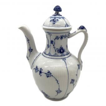 ROYAL COPENHAGEN (ロイヤル・コペンハーゲン) ティーポット スクラッチ有 ブルーフルーテッド