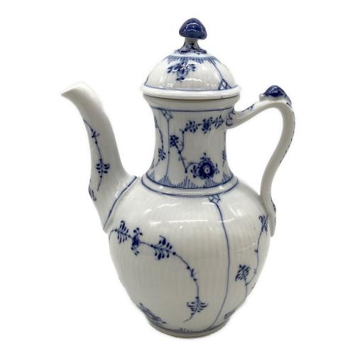 ROYAL COPENHAGEN (ロイヤル・コペンハーゲン) ティーポット スクラッチ有 ブルーフルーテッド