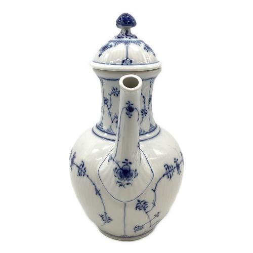 ROYAL COPENHAGEN (ロイヤル・コペンハーゲン) ティーポット スクラッチ有 ブルーフルーテッド