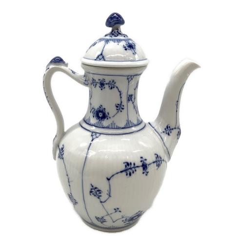 ROYAL COPENHAGEN (ロイヤル・コペンハーゲン) ティーポット スクラッチ有 ブルーフルーテッド