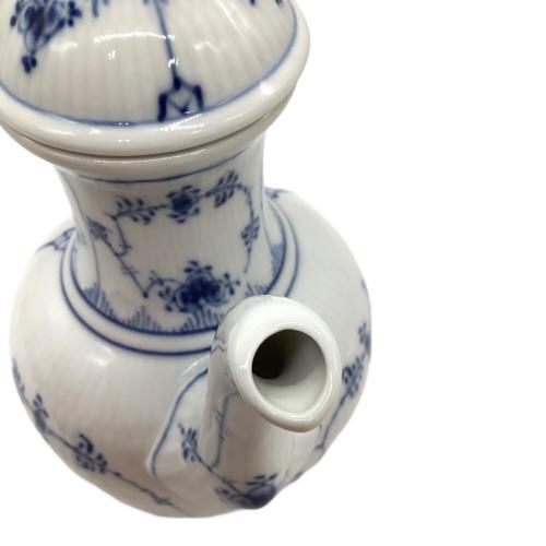 ROYAL COPENHAGEN (ロイヤル・コペンハーゲン) ティーポット スクラッチ有 ブルーフルーテッド
