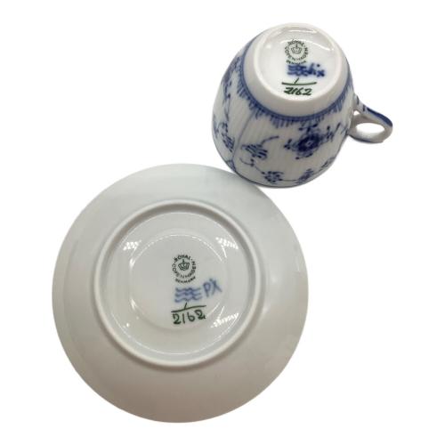 ROYAL COPENHAGEN (ロイヤル・コペンハーゲン) カップ&ソーサー ブルーフルーテッド・プレイン