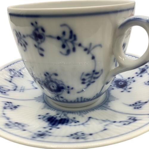 ROYAL COPENHAGEN (ロイヤル・コペンハーゲン) カップ&ソーサー ブルーフルーテッド・プレイン