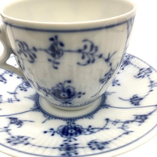 ROYAL COPENHAGEN (ロイヤル・コペンハーゲン) カップ&ソーサー ブルーフルーテッド・プレイン