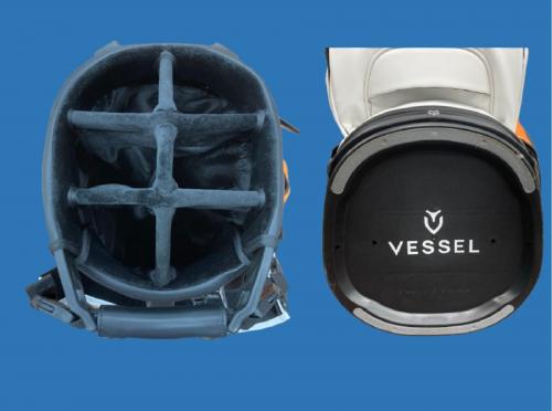 VESSEL (ベッセル) キャディバッグ IRIDUM PLAYER 5.0 IRIDUM DOUBLE
