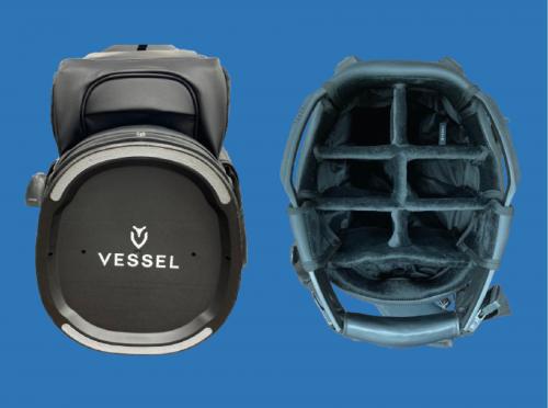 VESSEL (ベッセル) キャディバッグ BK VESSEL PLAYER 5.0 PRO BK DOUBLE
