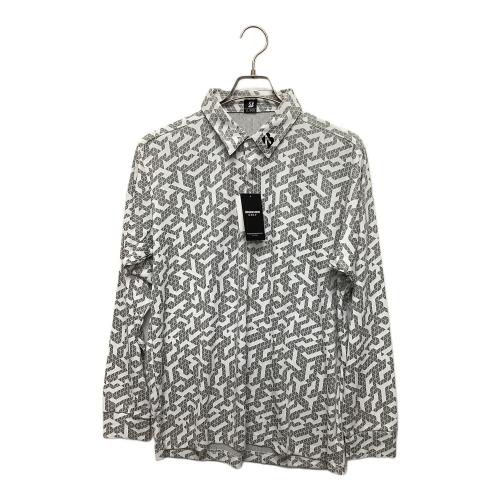 BRIDGESTONE (ブリヂストン) ゴルフウェア(トップス) メンズ SIZE XL ライトグレー 長袖共衿シャツ DGM03F