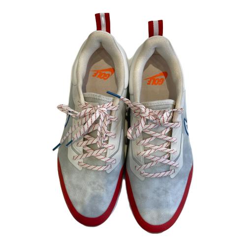 NIKE (ナイキ) ゴルフシューズ メンズ SIZE 27.5cm ライトグレー×レッド×ブルー DM9024-146