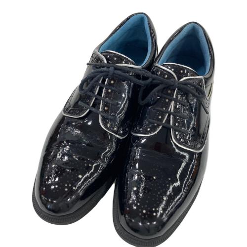 ajade golf ゴルフシューズ メンズ SIZE 25.5cm ブラック ソフトスパイク