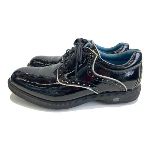 ajade golf ゴルフシューズ メンズ SIZE 25.5cm ブラック ソフトスパイク