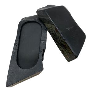 すずり 龍渓硯 翠川刀 蓋付