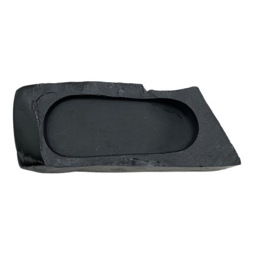 すずり 龍渓硯 翠川刀 蓋付