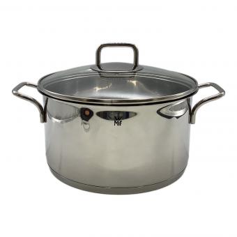 WMF (ブュルテンヘルキッジエメタルハレンハウリーク) 両手鍋 SIZE 24cm シルバー PSCマーク(圧力鍋)有 CW238 profiselect