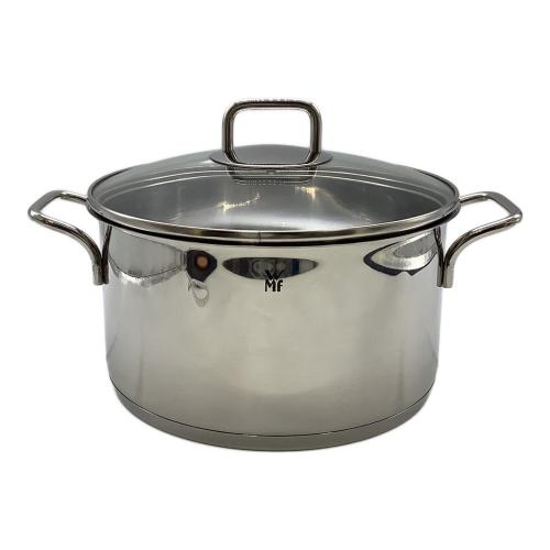 WMF (ブュルテンヘルキッジエメタルハレンハウリーク) 両手鍋 SIZE 24cm シルバー PSCマーク(圧力鍋)有 CW238 profiselect