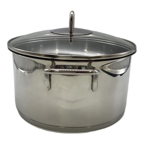 WMF (ブュルテンヘルキッジエメタルハレンハウリーク) 両手鍋 SIZE 24cm シルバー PSCマーク(圧力鍋)有 CW238 profiselect