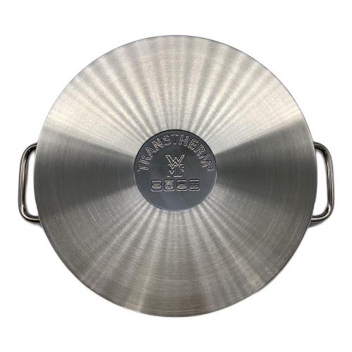 WMF (ブュルテンヘルキッジエメタルハレンハウリーク) 両手鍋 SIZE 24cm シルバー PSCマーク(圧力鍋)有 CW238 profiselect