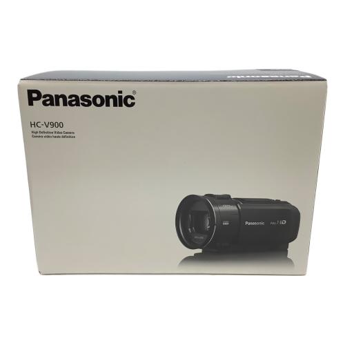 Panasonic (パナソニック) デジタルビデオカメラ 617万画素(動画有効画素数) SDHC/SDXC Wi-Fi・MiniHDMI・USB-C 3インチ HC-V900-K WP4KA012105
