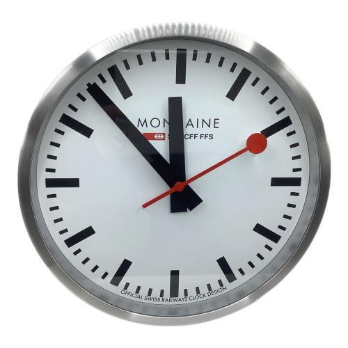 MONDAINE (モンディーン) 掛時計 シルバー