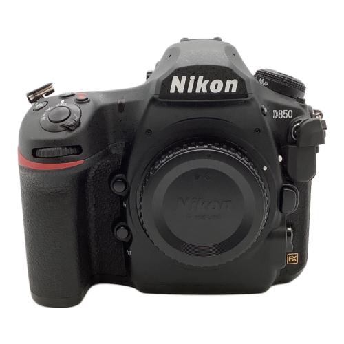 Nikon (ニコン) デジタル一眼レフカメラ D850 ボディ 4575万画素(有効画素) フルサイズC-MOS 専用電池 XQD/SD/SDHC/SDXC 標準：ISO64～25600 約7コマ/秒 1/8000～30秒 2033174
