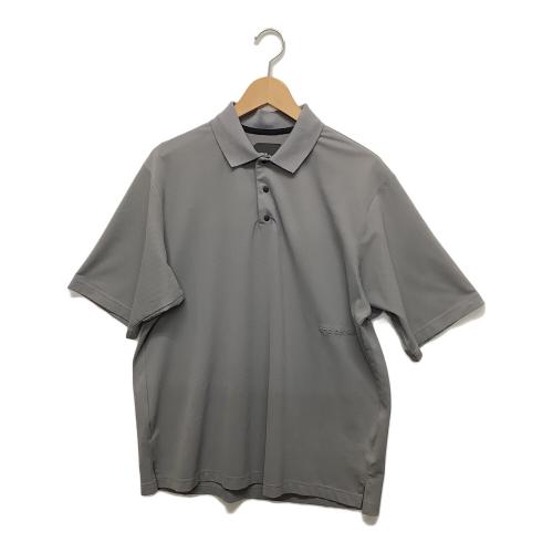 and per se (アンパシィ) ゴルフウェア(トップス) メンズ SIZE M グレー ポロシャツ agms9713e