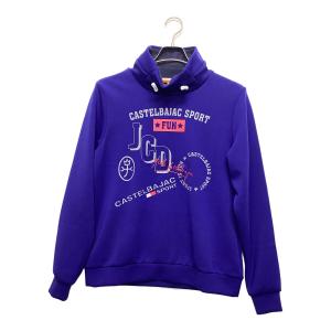 CASTLEBAJAC ゴルフウェア(トップス) レディース 42 ブルー モックネック 24770-209