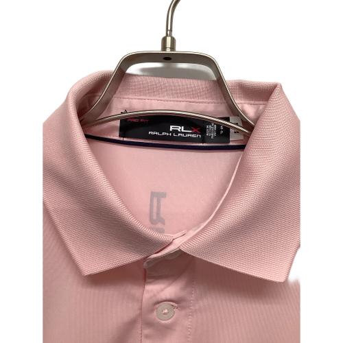 RLX RALPH LAUREN (アールエルエックスラルフローレン) ゴルフウェア(トップス) メンズ SIZE S ピンク ポロシャツ