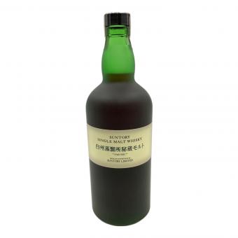 サントリー シングルモルトウィスキー @ Π 700ml 本体のみ 白州 白州蒸留所秘蔵モルト 未開封
