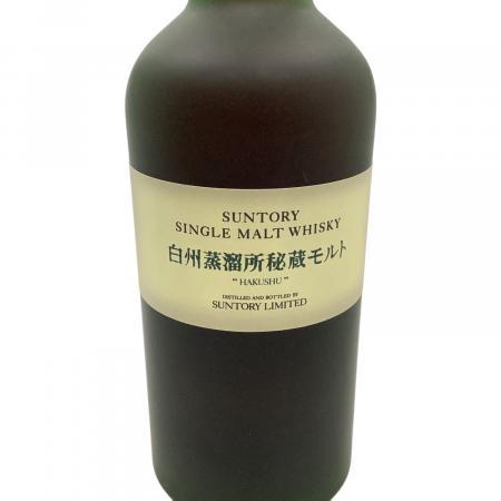 サントリー シングルモルトウィスキー @ Π 700ml 本体のみ 白州 白州