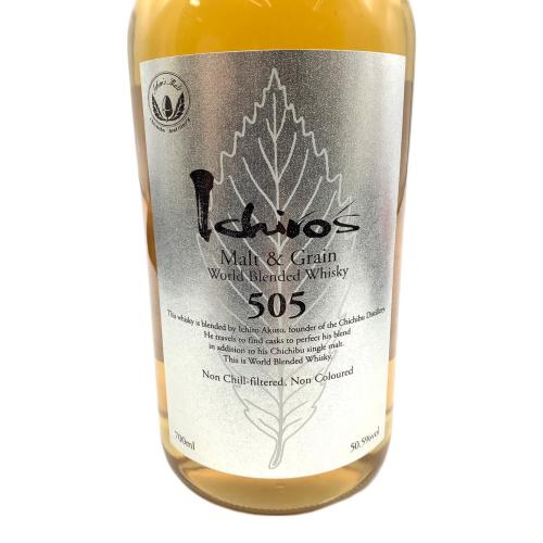 イチローズモルト ウィスキー 700ml 箱付 ワールドブレンデッド 505 未開封