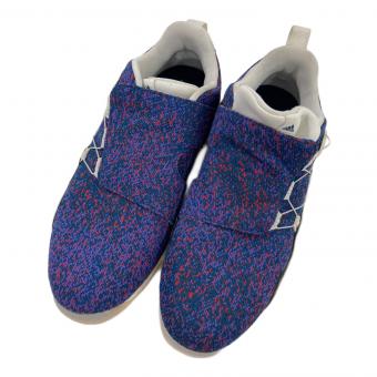 adidas (アディダス) ゴルフシューズ メンズ SIZE 25cm ブルー スパイク カモフラージュ柄 fw5617