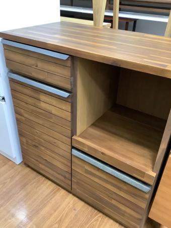 UNICO (ウニコ) キッチンカウンター ブラウン 9 アカシア材 SWELLA