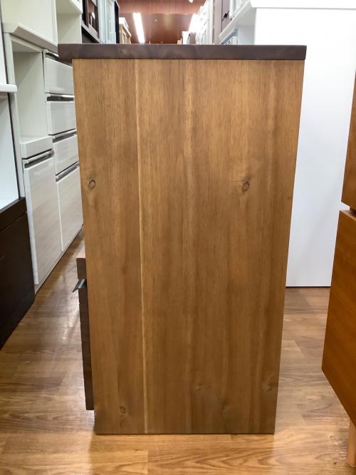 UNICO (ウニコ) キッチンカウンター ブラウン 9 アカシア材 SWELLA