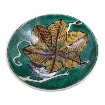 九谷焼 (クタニヤキ) お猪口 徳田八十吉